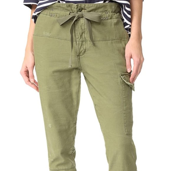 Free People NWT Don't Get Lost Military Pants - Picture 2 of 13